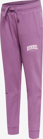 Hummel Tapered Pants in Purple