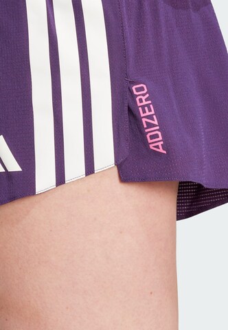 ADIDAS PERFORMANCE Regular Sportshorts 'Adizero' in Lila