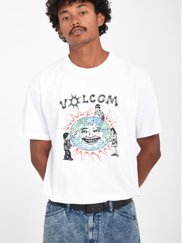 Volcom Shirt 'Fa Keytchi 2' in Wit: voorkant