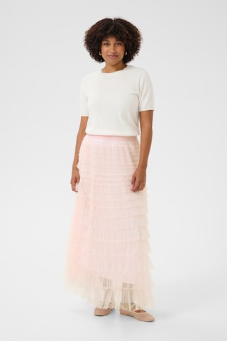 Cream Rok in Roze