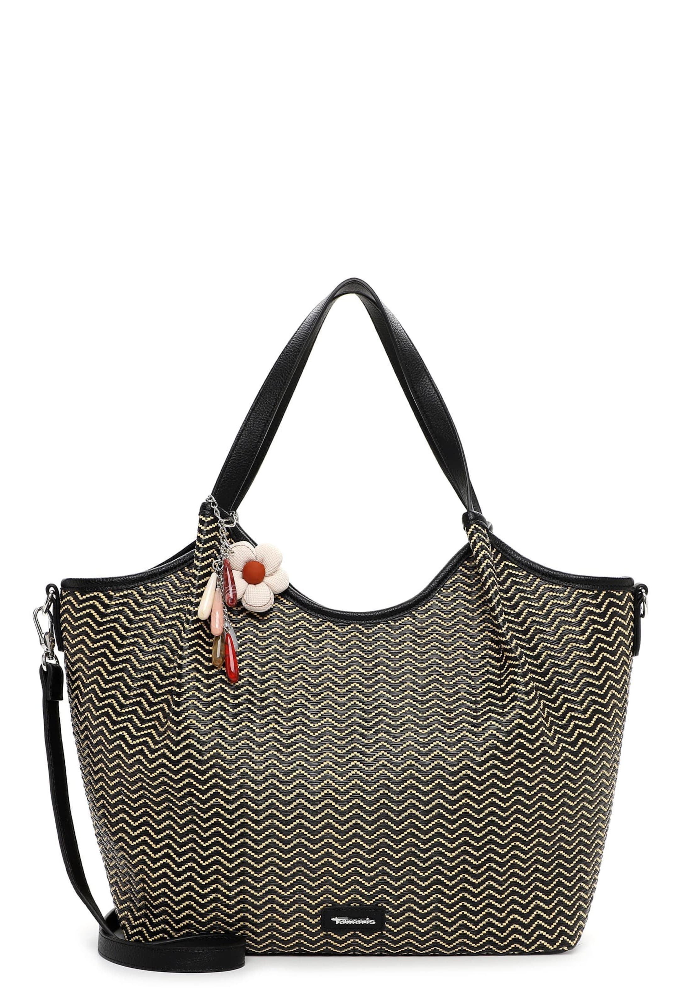Tamaris Shopper 'Konstantina' in Schwarz: Vorderseite