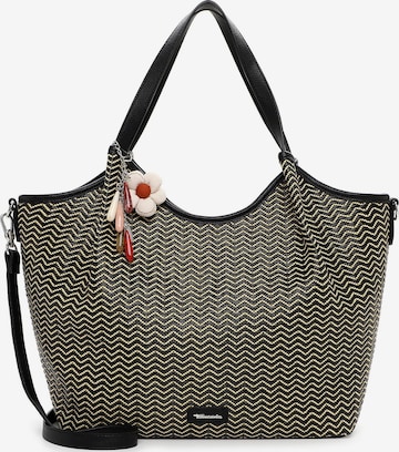Tamaris Shopper 'Konstantina' in Schwarz: Vorderseite