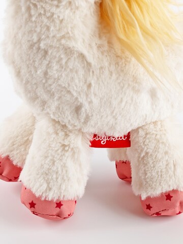 SIGIKID Stuffed animals 'Kuscheltier Einhorn Patchwork Sweety' in White