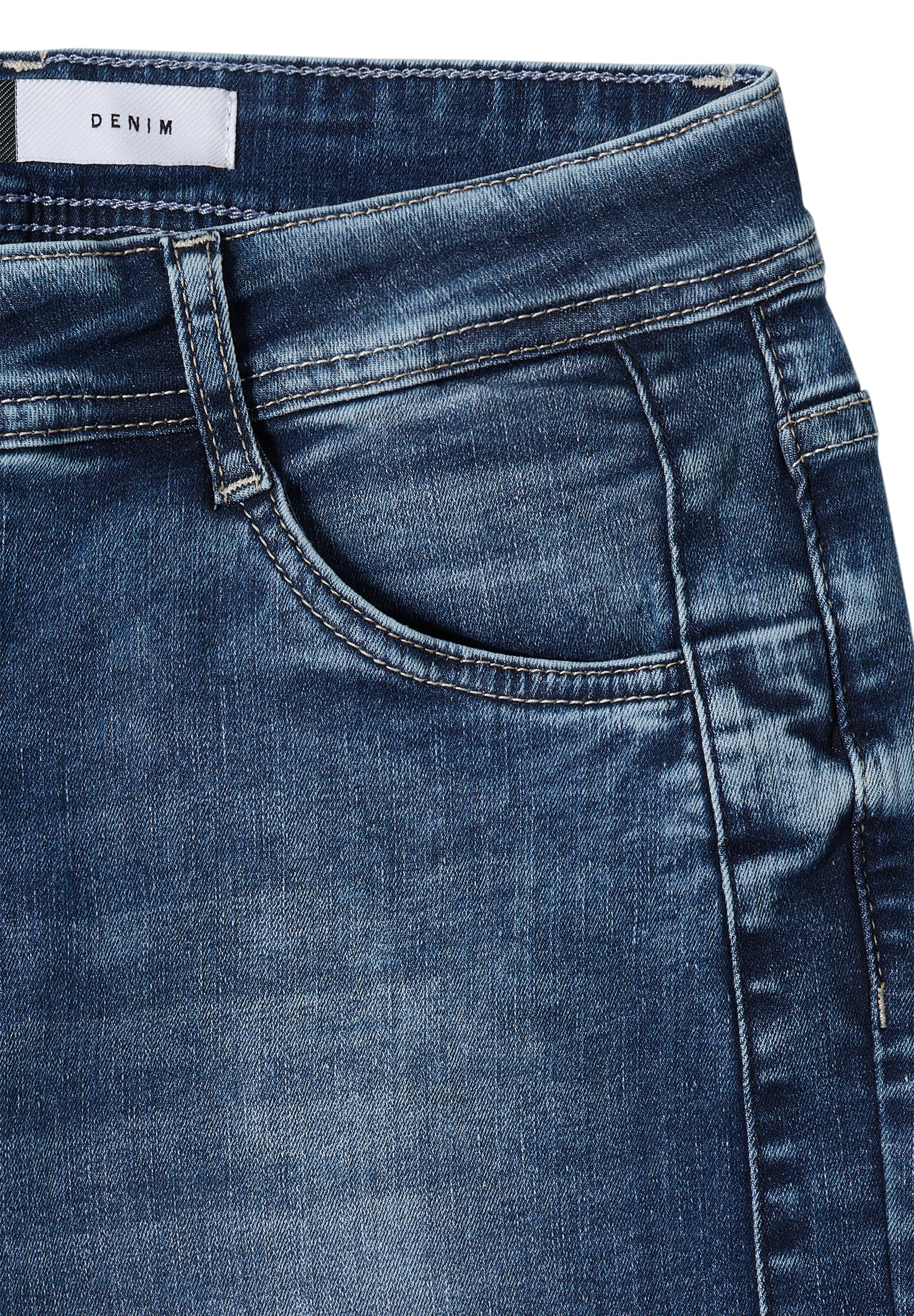 CECIL Loosefit Jeans in Blau