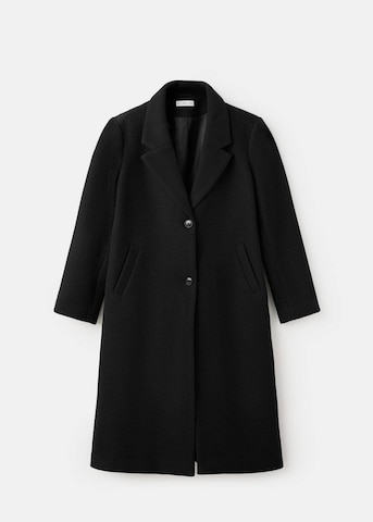 MANGO TEEN Mantel 'Galesn' in Schwarz
