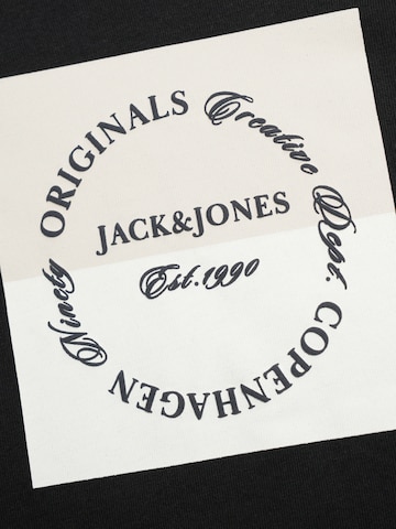 Maglietta 'JORCATSKILLS' di JACK & JONES in nero