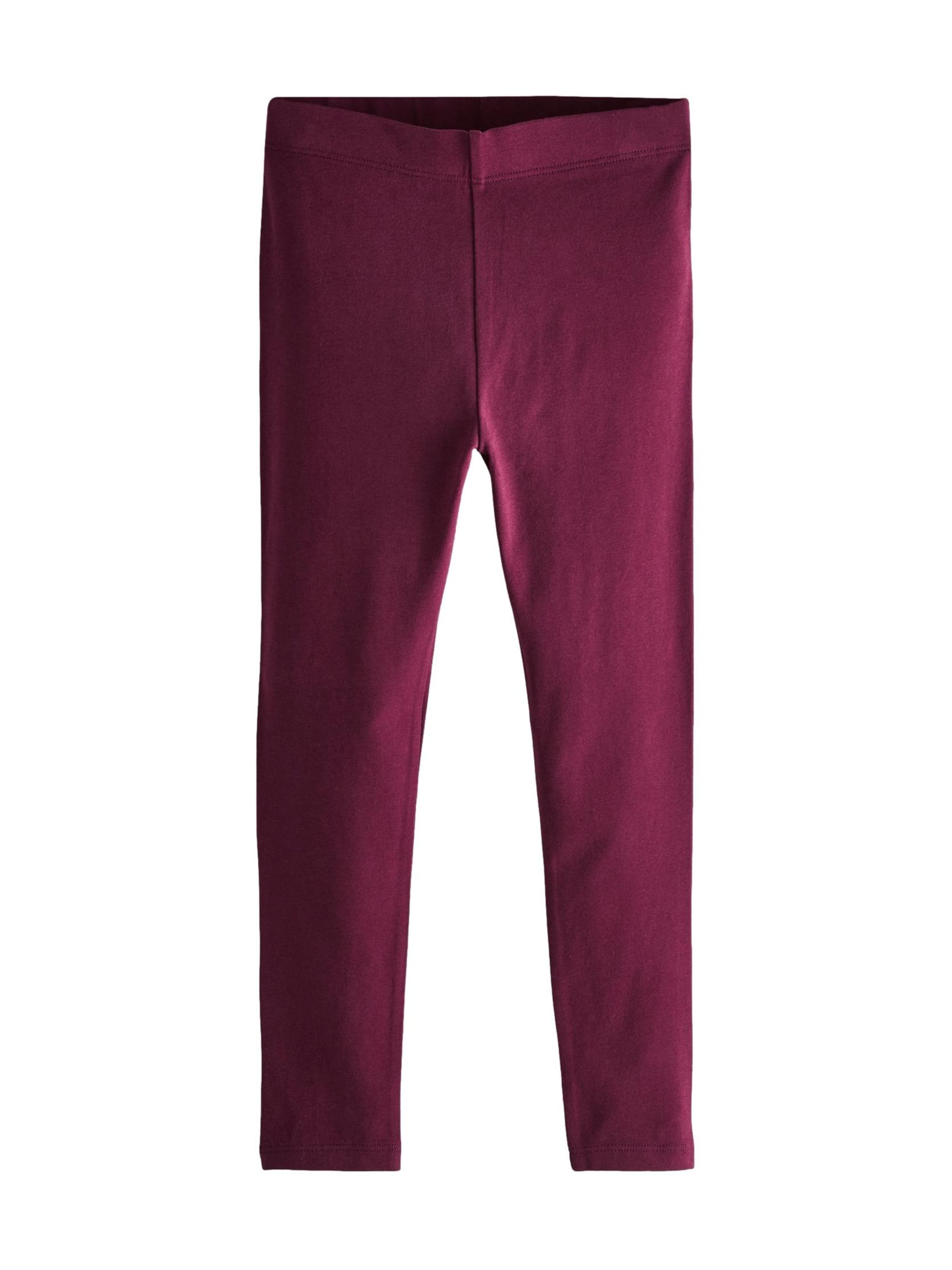 Next Skinny Leggings in Red: front