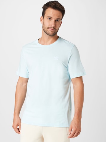 ADIDAS ORIGINALS Shirt 'Adicolor Essentials Trefoil' in Blue: front