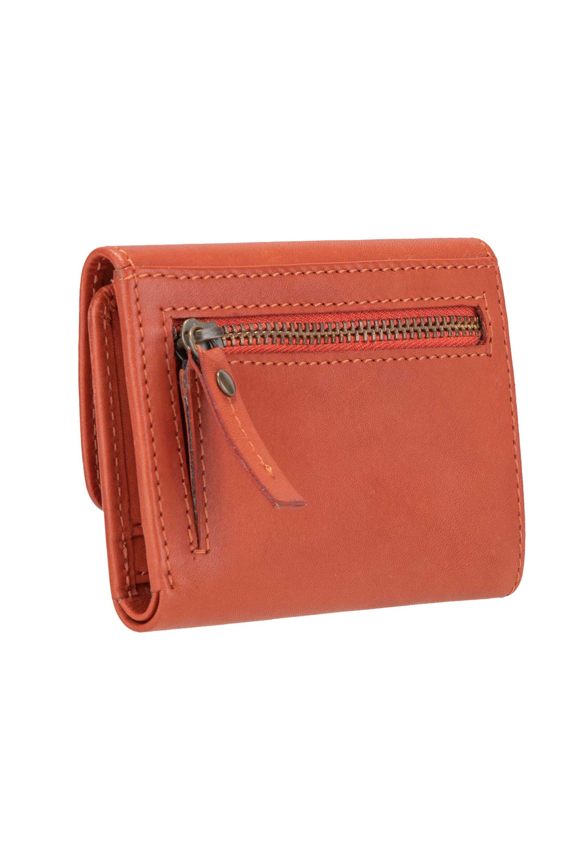 Portamonete 'Steinbach Ilsebill' di Maître in arancione