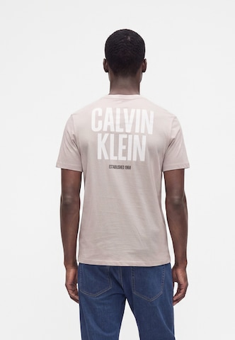 Maglietta di Calvin Klein Jeans in grigio: frontale