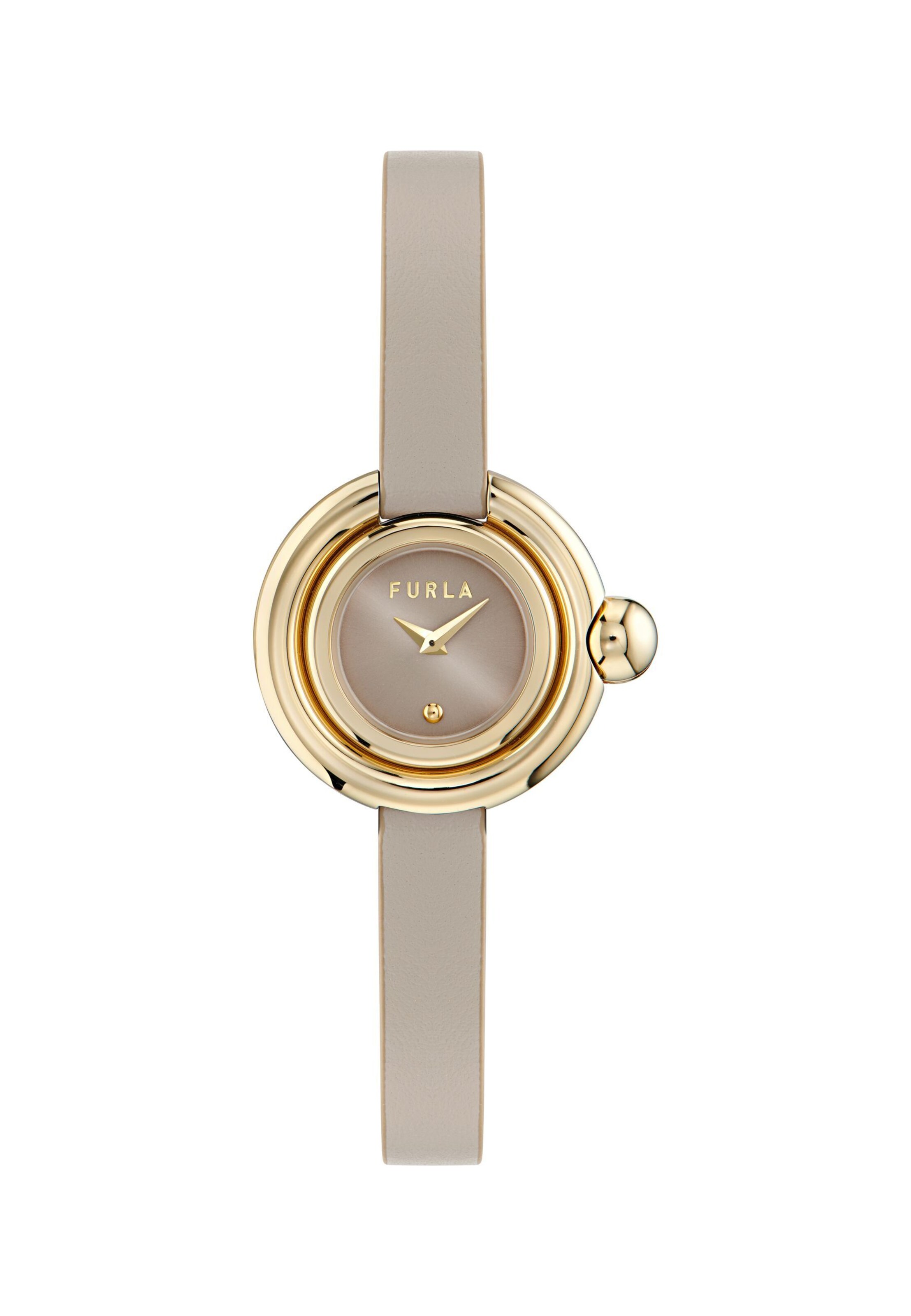 FURLA Analog watch 'Piercing' in Beige: front