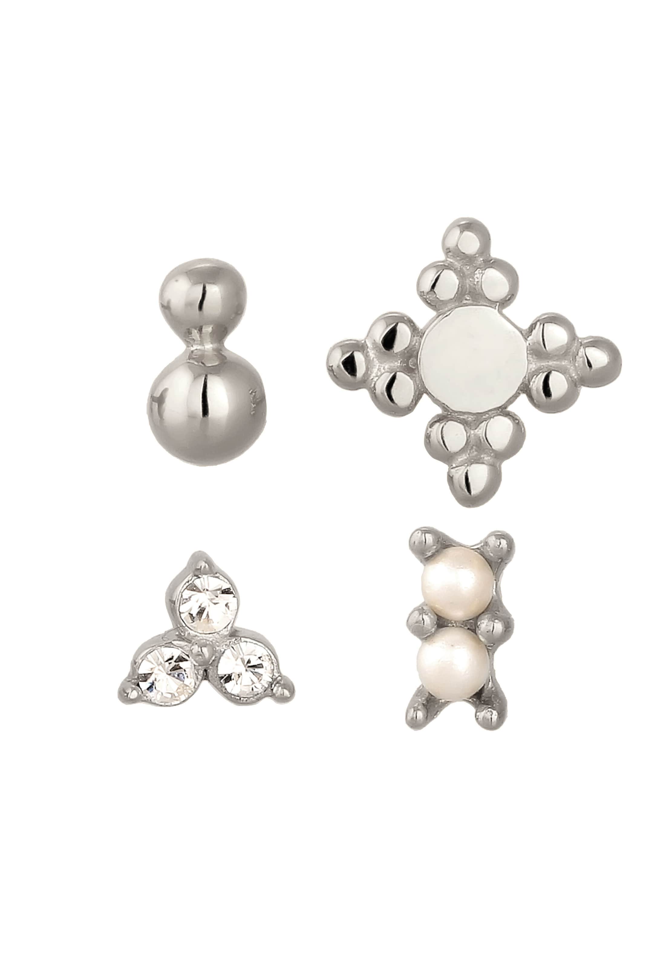 ELLI Sieraden set in Zilver: voorkant