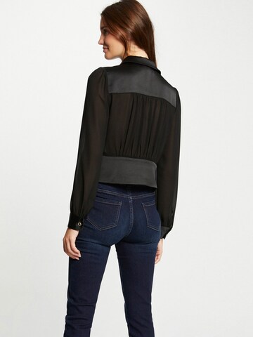 Morgan Blouse '232-CLOCLO' in Black