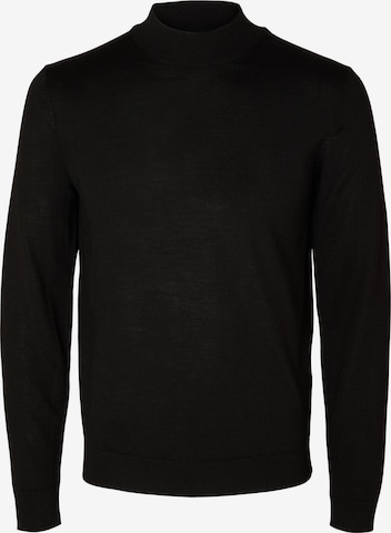 SELECTED HOMME Sweter w kolorze czarny: przód