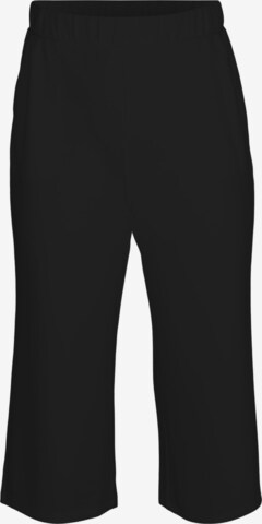 Wide leg Pantaloni 'Caadelyn' di Zizzi in nero: frontale