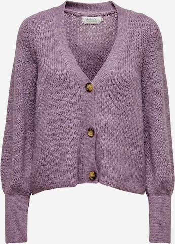 ONLY Knit Cardigan 'Clare' in Purple: front