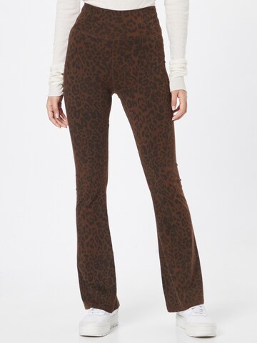 Skinny Leggings Ragdoll LA en marron : devant