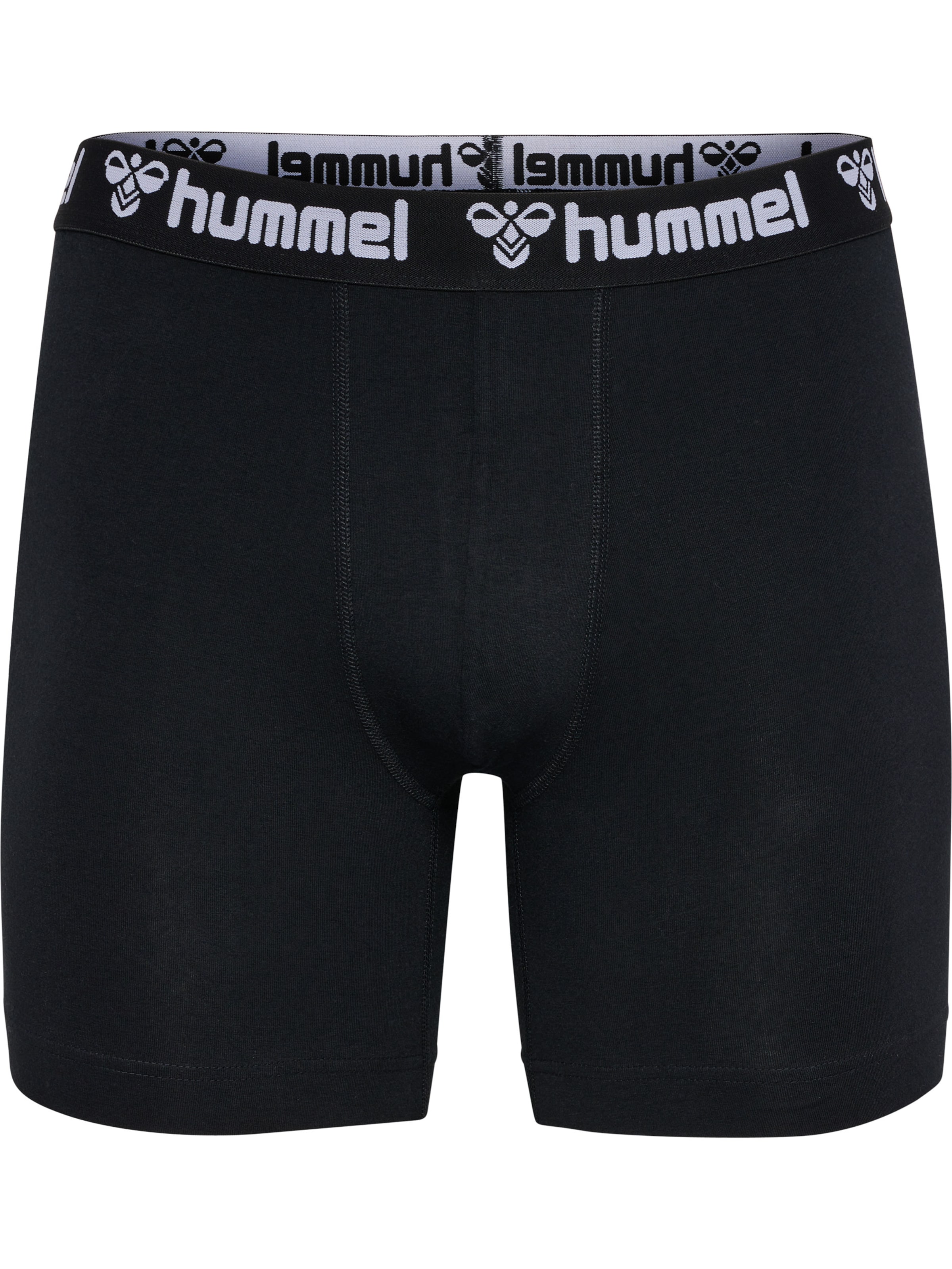 Boxers Hummel en noir : devant