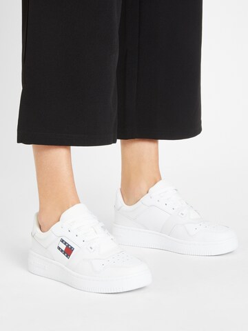 Tommy Jeans - Zapatillas deportivas bajas en blanco