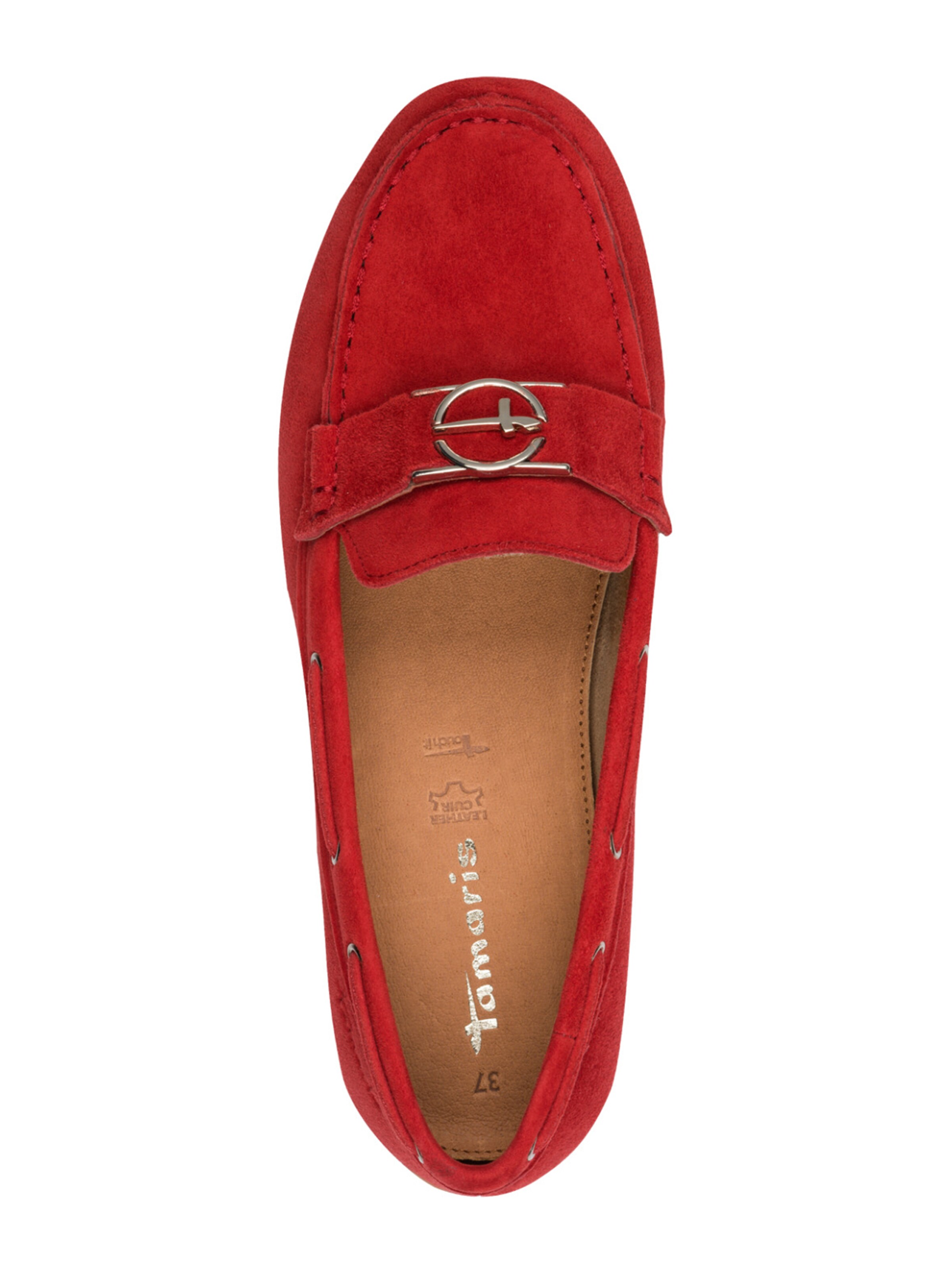 Tamaris Moccasins in Red