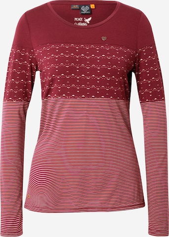 Ragwear Shirt 'FAVIOLA' in Rot: predná strana