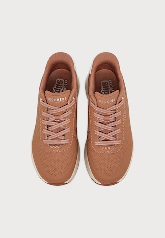 SKECHERS Ниски маратонки 'UNO LITE 2' в кафяво