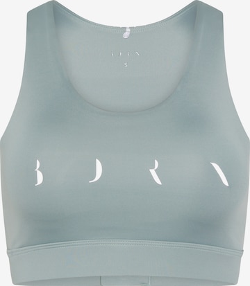 Born Living Yoga Sporttop 'Night' in Blauw: voorkant