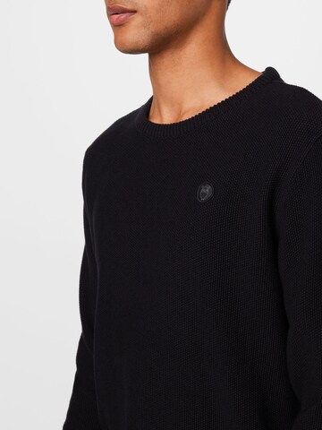 Pullover 'Forrest' di KnowledgeCotton Apparel in nero