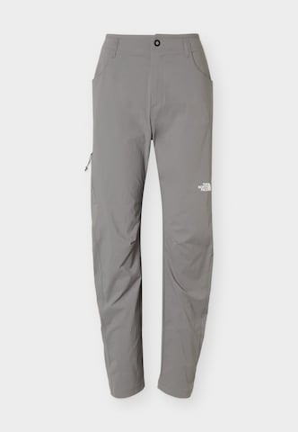 THE NORTH FACE Обычный Штаны в спортивном стиле 'EXPLORATION' в Серый: спереди