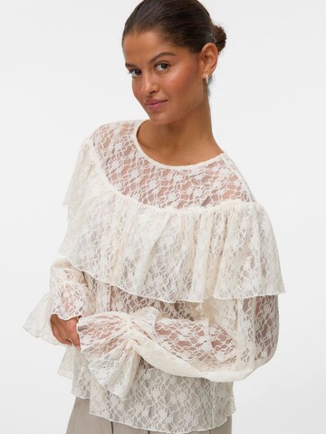 VERO MODA Blouse 'VMLOULOU' in White