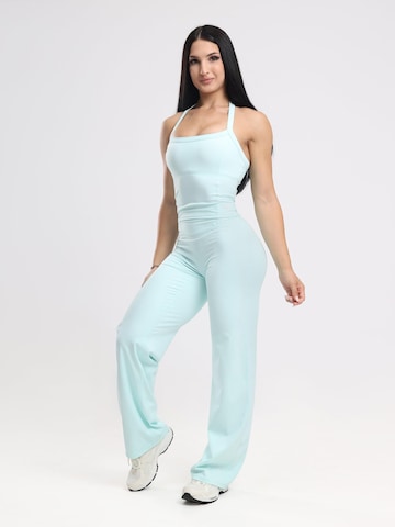neverover Rozkloszowany krój Legginsy 'Everyday Wide Leg Leggings' w kolorze niebieski: przód