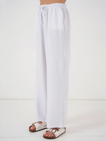 Bigdart Wide leg Pants in White