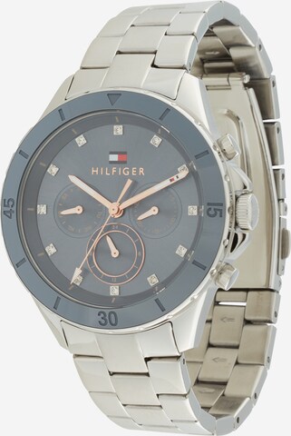 TOMMY HILFIGER Analog klocka 'MELLIE' i silver: framsida