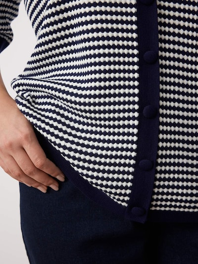 Trendyol Curve Bluzka w kolorze granatowy / białym, Podgląd produktu