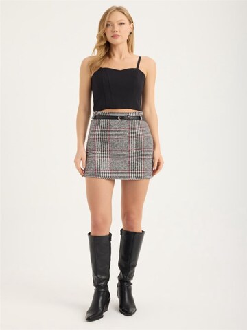 HOME STORE Traditional skirt in Grey: front