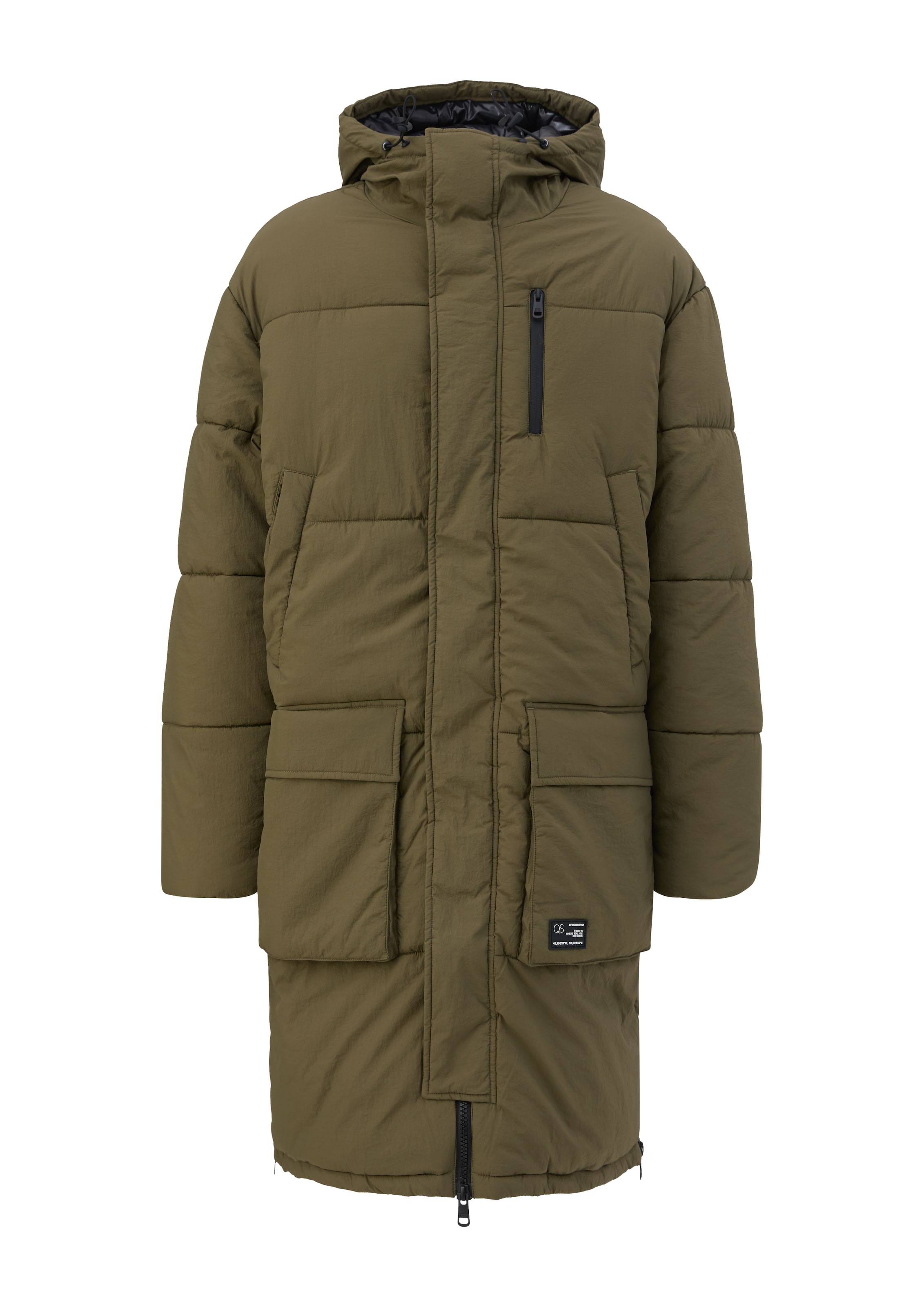 Manteau d’hiver QS en vert : devant