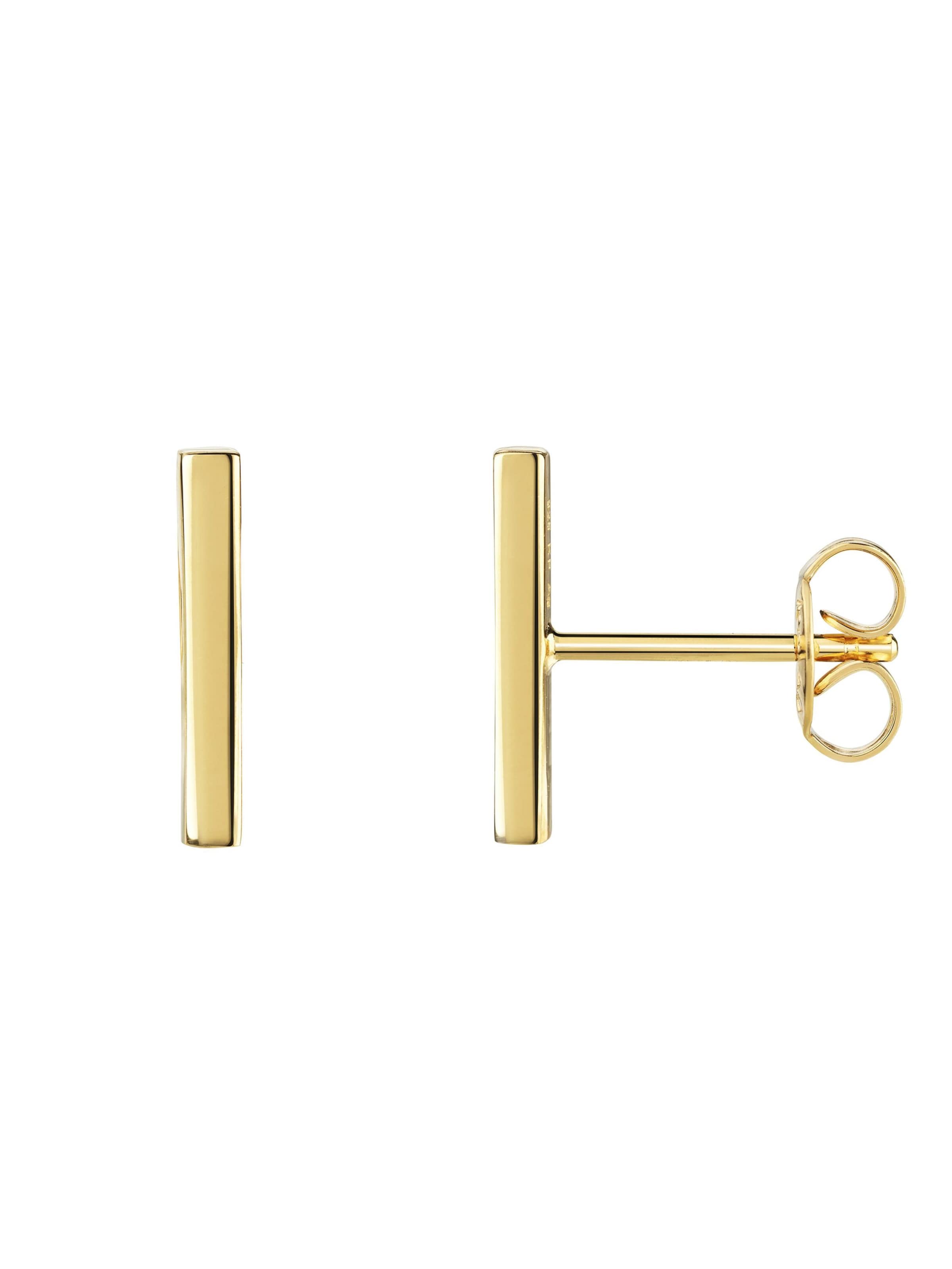 CELESTA Ohrringe in Gelb: Vorderseite