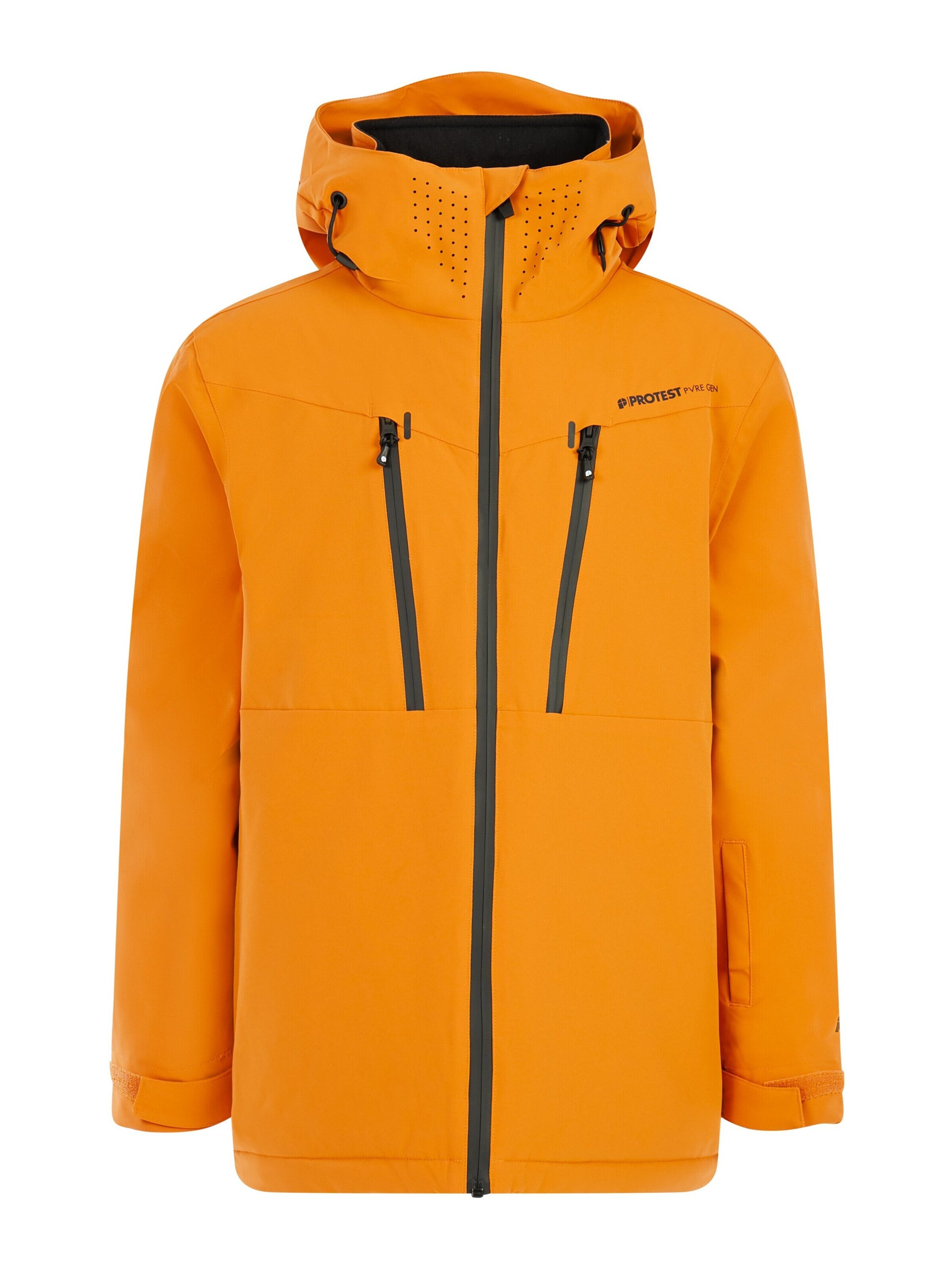 PROTEST Athletic Jacket 'PRTWixan JR' in Orange: front