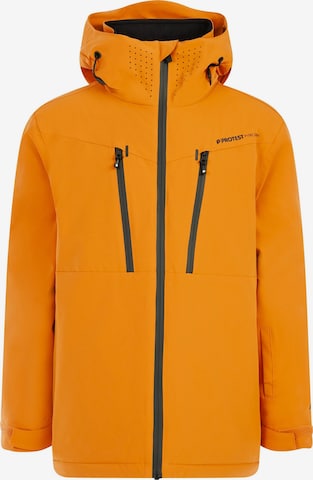 PROTEST Athletic Jacket 'PRTWixan JR' in Orange: front