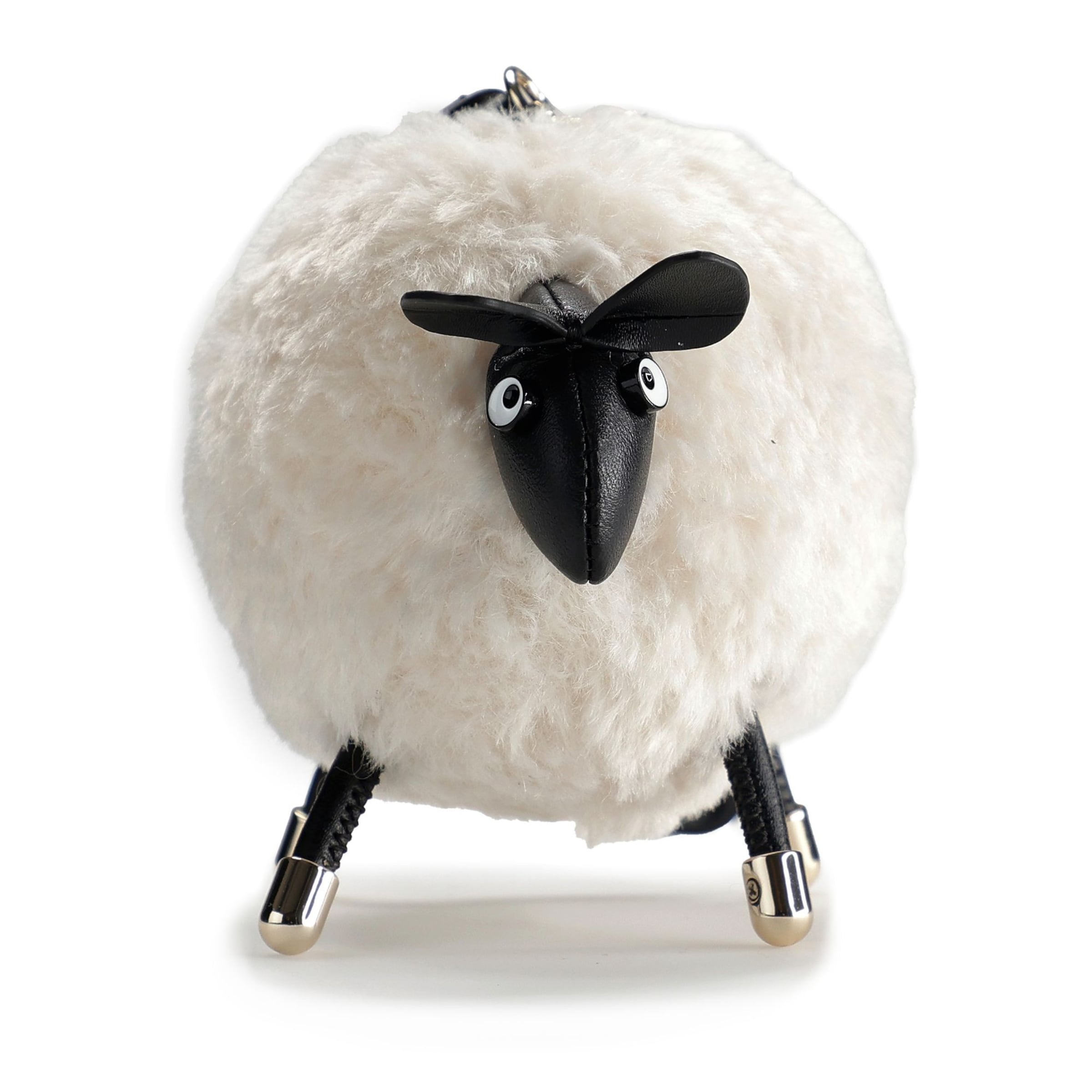 Kate Spade Schlüsselanhänger in Weiß: Vorderseite