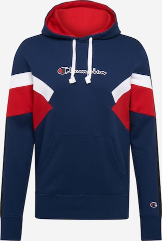 Champion Authentic Athletic Apparel Regular fit Sweatshirt in Blauw: voorkant