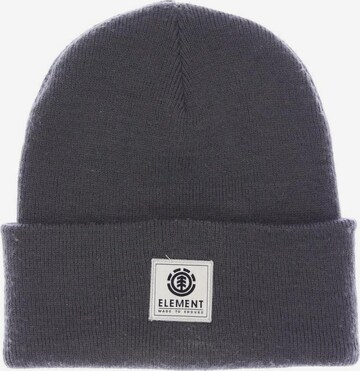ELEMENT Hut oder Mütze One Size in Grau: predná strana