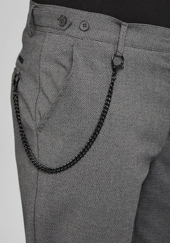 BLEND Regular Chino Pants 'Pinus' in Grey