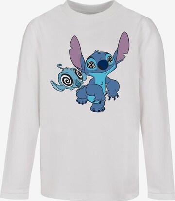 ABSOLUTE CULT Shirt 'Lilo And Stitch - Hypnotized' in White: front