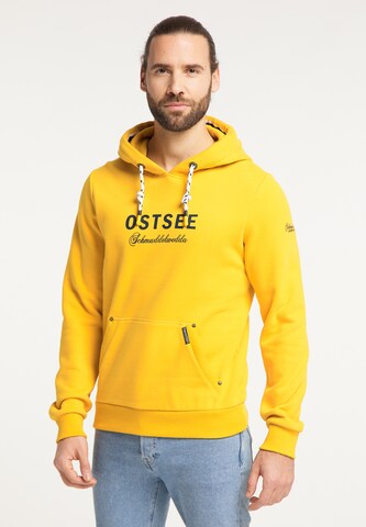 Schmuddelwedda Sweatshirt  'Ostee' in Gelb: predná strana