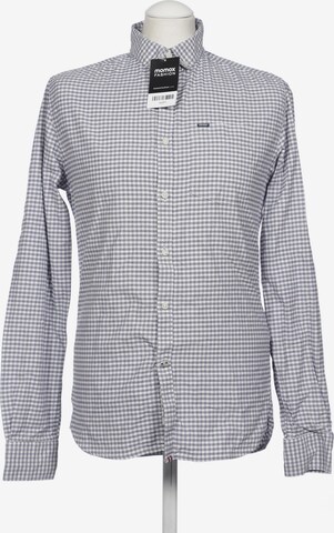 Superdry Button Up Shirt in S in Grey: front