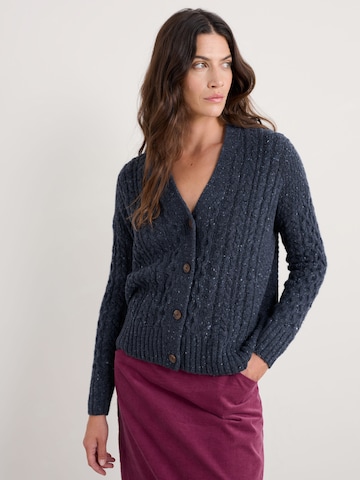 Seasalt Cornwall Gebreid vest 'Newlyn' in Blauw