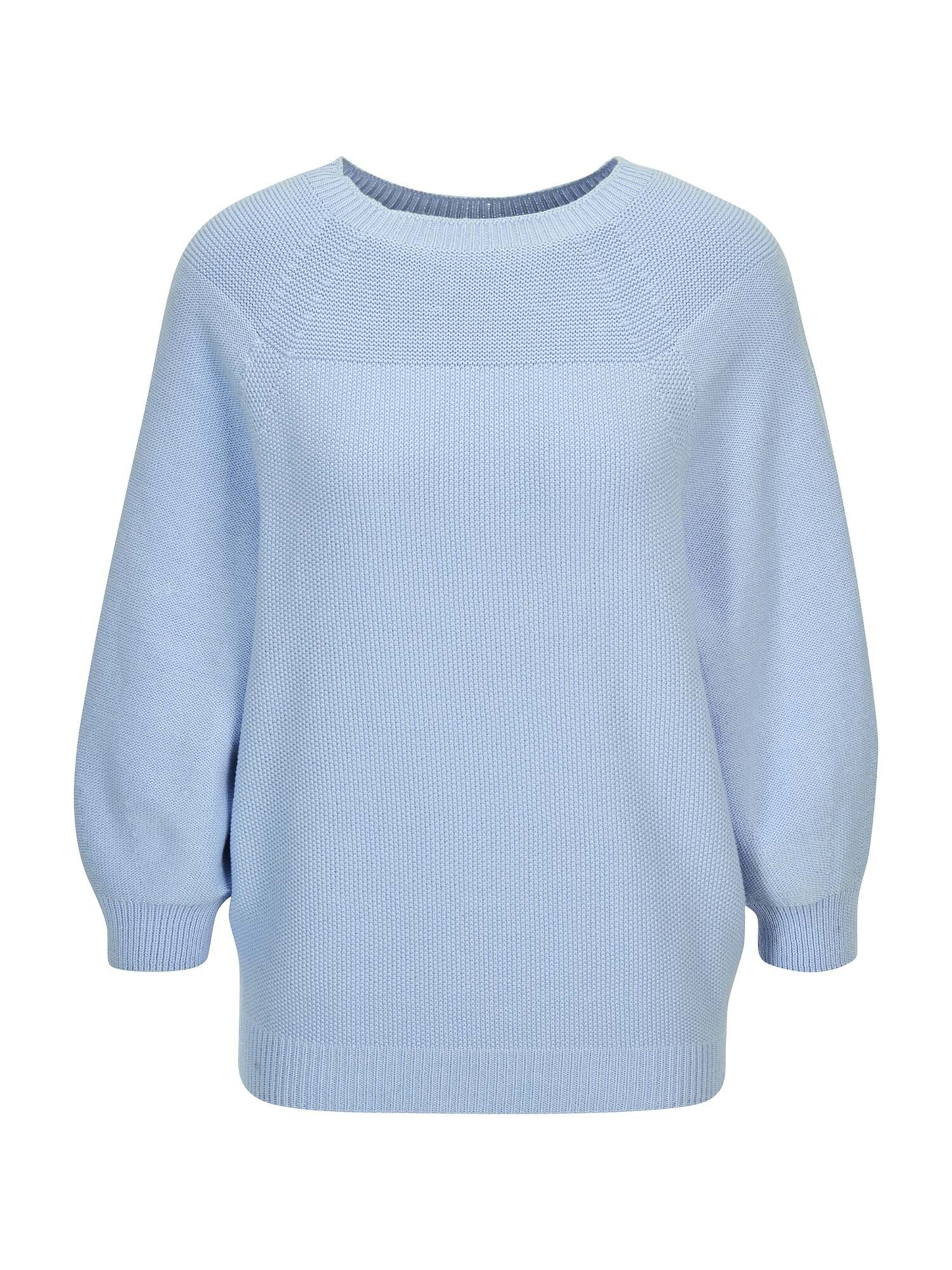 MADELEINE Trui in Blauw: voorkant