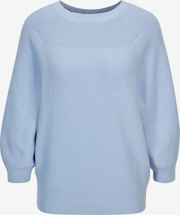 Pull-over MADELEINE en bleu : devant