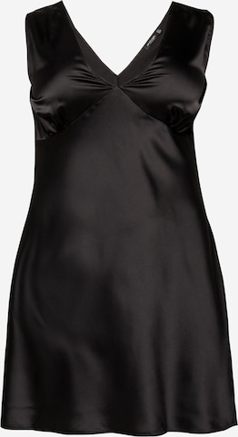 Nasty Gal Plus Dress in Black: front